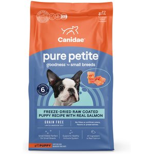 CANIDAE PURE Petite Puppy Small Breed Grain-Free with Salmon Dry Dog Food, 4-lb bag