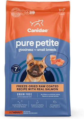 CANIDAE PURE Petite Adult Small Breed Grain-Free with Salmon Dry Dog Food, slide 1 of 1