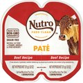 Nutro Perfect Portions Grain-Free Beef Paté Recipe Adult Cat Food Trays