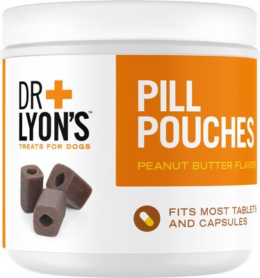 Dr. Lyon's Pill Pouches Peanut Butter Flavor Dog Treats, slide 1 of 1