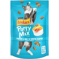 Friskies Party Mix Tender Crunchy Lobster Mac N' Cheese Cat Treats