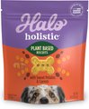 Halo Healthsome Garden of Vegan Sweet Potato, Carrot & Quinoa Cookie Dog Treats, 8-oz bag
