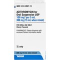 Azithromycin (Generic) Flavored for Oral Suspension, 100 mg/5 mL, 15-mL bottle
