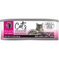 Dave's Pet Food Cat’s Meow 95% Beef & Beef Liver Canned Cat Food, 5.5-oz, case of 24