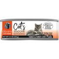 Dave's Pet Food Cat’s Meow 95% Turkey & Turkey Liver Canned Cat Food, 5.5-oz, case of 24
