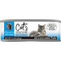 Dave's Pet Food Cat’s Meow Beef with Duck Dinner Canned Cat Food, 5.5-oz, case of 24
