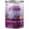 Health Extension Grain-Free New York Style Beef Recipe Canned Dog Food, 12.5-oz, case of 12
