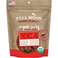 Full Moon Organic Beef Jerky Human-Grade Dog Treats, 14-oz bag