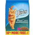 9 Lives Plus Care with Tuna & Egg Flavor Dry Cat Food, 13.2-lb bag