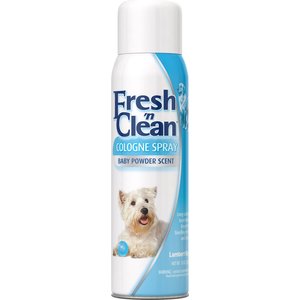 PetAg Fresh 'N Clean Dog Cologne Spray, 12-oz bottle, Baby Powder Scent
