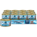 Blue Buffalo Wilderness Denali Dinner with Wild Salmon, Venison & Halibut Grain-Free Canned Cat Food, 3oz, case of 24