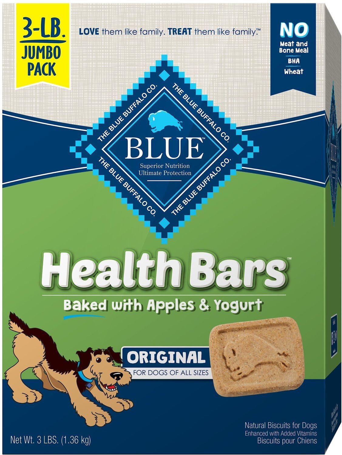 BLUE BUFFALO Health Bars Baked with 