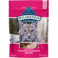 Blue Buffalo Wilderness Chicken & Salmon Grain-Free Cat Treats, 8-oz bag