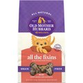 Old Mother Hubbard Mini All The Fixins Grain-Free Biscuits Baked Dog Treats, 16-oz bag