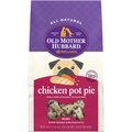 Old Mother Hubbard Mini Classic Chicken Pot Pie Biscuits Baked Dog Treats, 20-oz bag
