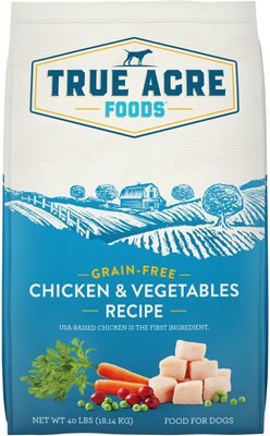 True Acre Foods Grain-Free Chicken & Vegetable Dry Dog Food, slide 1 of 1