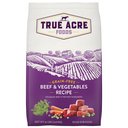 True Acre Foods Grain-Free Beef & Vegetable Dry Dog Food, 30-lb bag