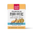 The Honest Kitchen Pumpkin POUR OVERS Turkey & Pumpkin Stew Wet Dog Food Topper, 5.5-oz, case of 12