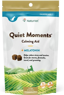 NaturVet Hemp Quiet Moments Soft Chews Calming Supplement for Dogs, slide 1 of 1
