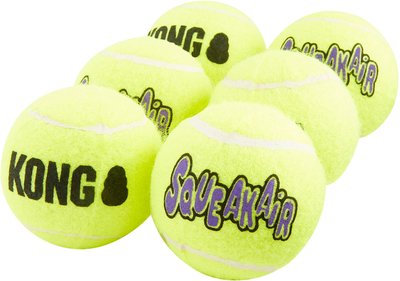 Kong Squeakair Birthday Balls Toy Medium TWO 3-Packs DOGS