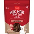 Cloud Star Wag More Bark Less Turkey & Cranberry Recipe Grain-Free Jerky Dog Treats, 10-oz bag