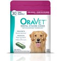 OraVet Dental Care Hygiene Chews for Dogs, over 50 lbs, 30 count