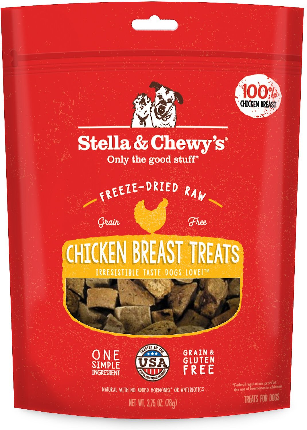 chewy freeze dried chicken