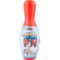 Tuggo Shake-N-Fetch Bowling Pin Weighted Dog Toy, 12-in, Red