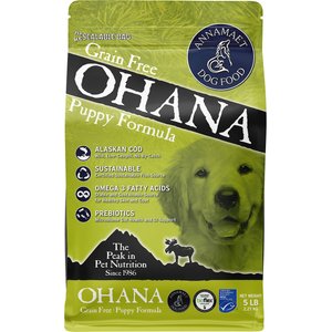 Annamaet Grain-Free Ohana Puppy Formula Dry Dog Food, 5-lb bag