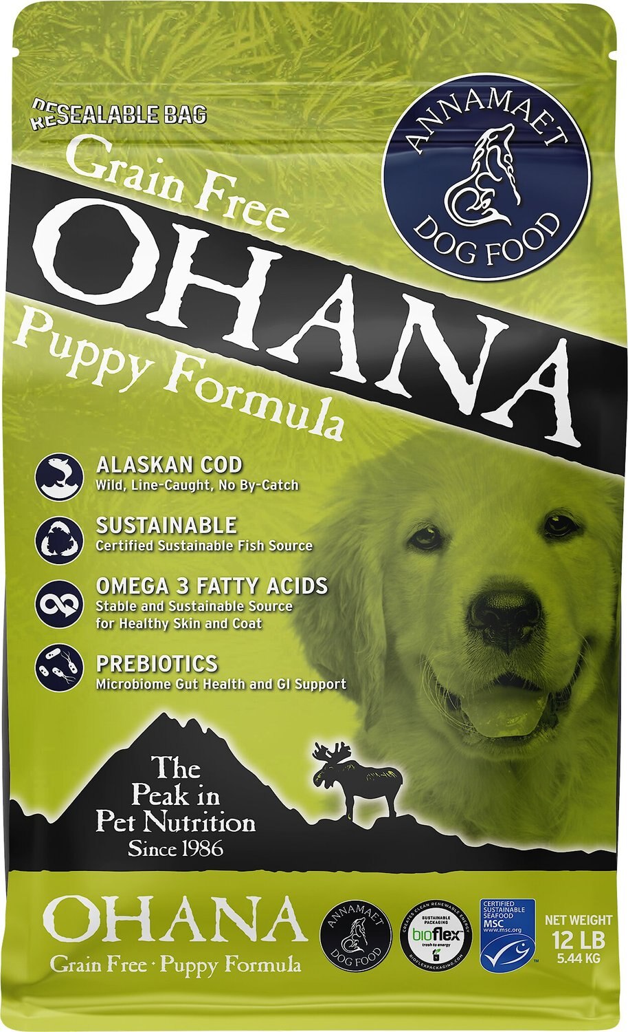 ANNAMAET Grain-Free Ohana Puppy Formula 