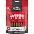 American Journey Beef Recipe Grain-Free Soft & Chewy Snacking Sticks Dog Treats