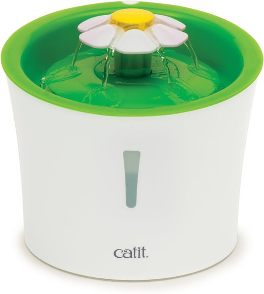 Catit Flower Plastic Cat Fountain, 100-oz slide 1 of 11