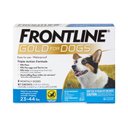 Frontline Gold Flea & Tick Treatment for Medium Dogs, 23-44 lbs, 3 Doses (3-mos. supply)