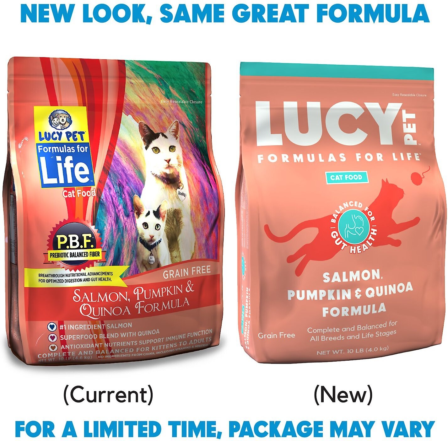 Lucy Pet Products Formulas For Life Salmon, Pumpkin & Quinoa Formula
