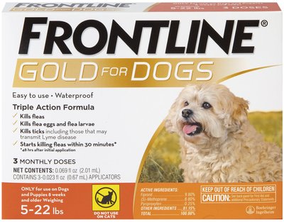 flea medicine for puppies under 5 pounds