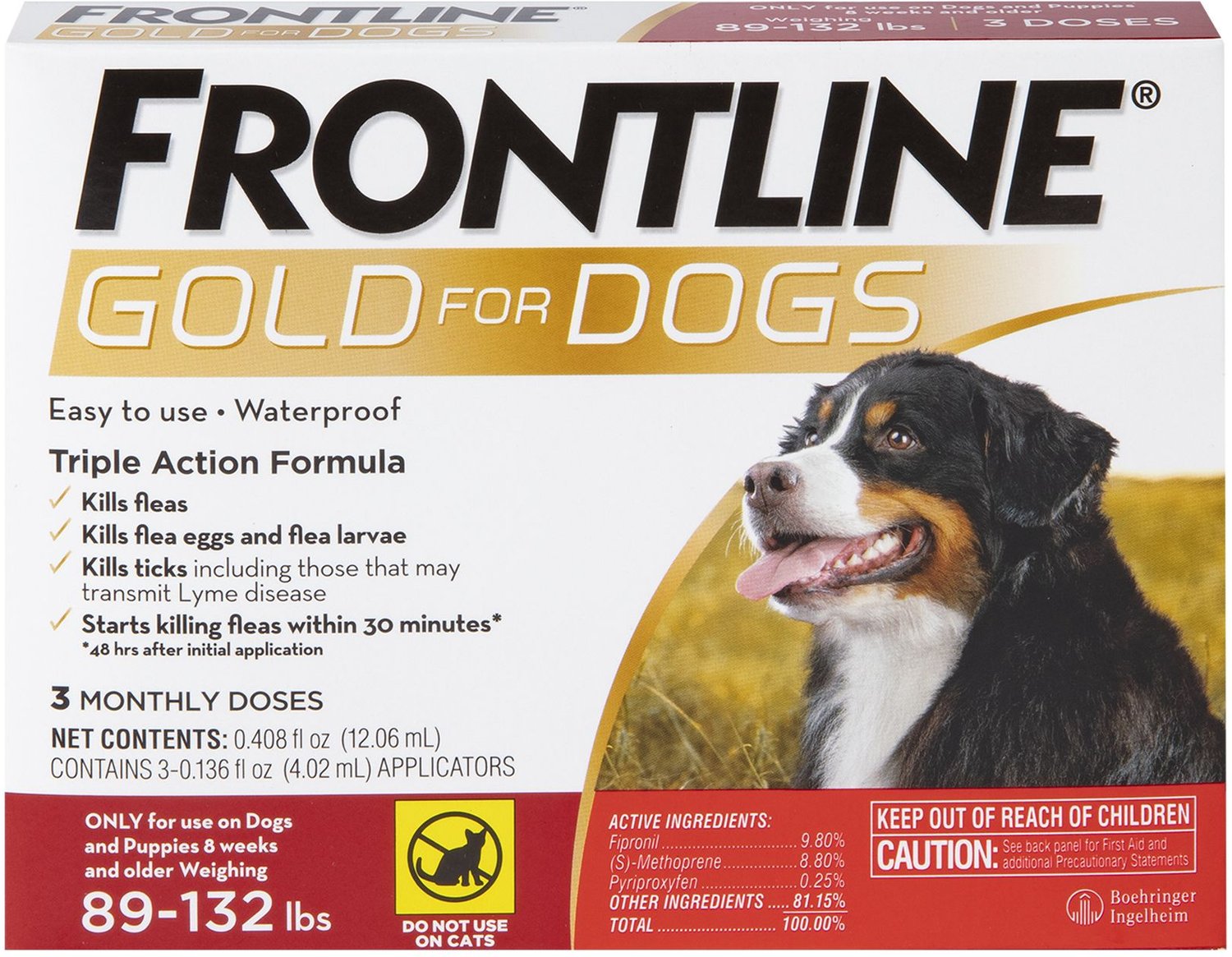 frontline flea and tick collar for dogs