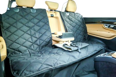 Plush Paws Products Center Console Access Seat Cover with Removable Hammock, slide 1 of 1