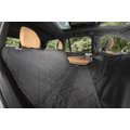 Plush Paws Products Seat Cover for Compact Cars, Black, Small