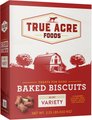 True Acre Foods Mini Variety Baked Biscuits Dog Treats, 36-oz box