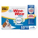 Wee-Wee Odor Control Dog Pee Pads, 22 x 23-in, Scented with Febreze Freshness, 50 count