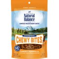 Natural Balance L.I.D. Limited Ingredient Diets Chewy Bites Turkey Formula Grain-Free Dog Treats, 4-oz bag