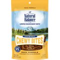 Natural Balance L.I.D. Limited Ingredient Diets Chewy Bites Duck Formula Grain-Free Dog Treats, 4-oz bag