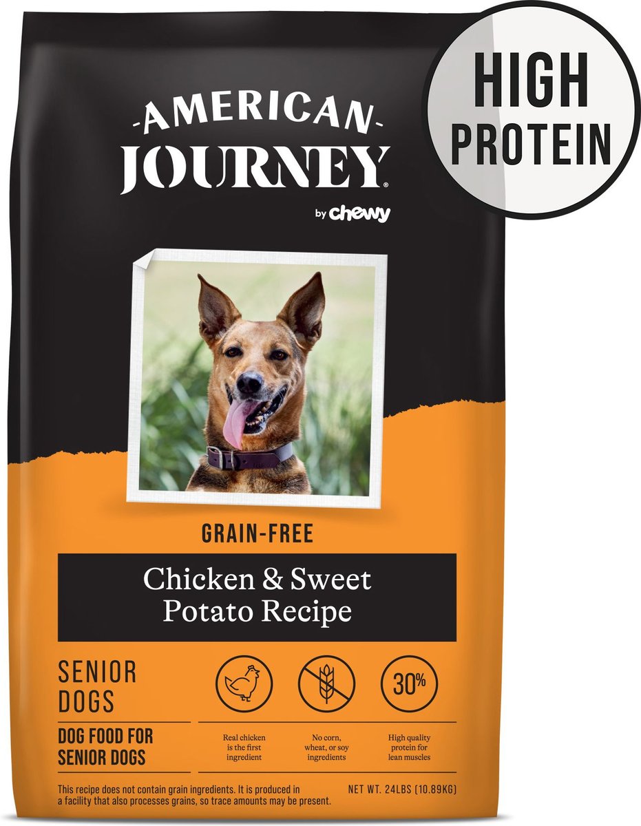 American Journey Senior Chicken and Sweet Potato Grain-Free Dry Dog Food