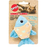 Ethical Pet Shimmer Glimmer Fish with Catnip Cat Toy