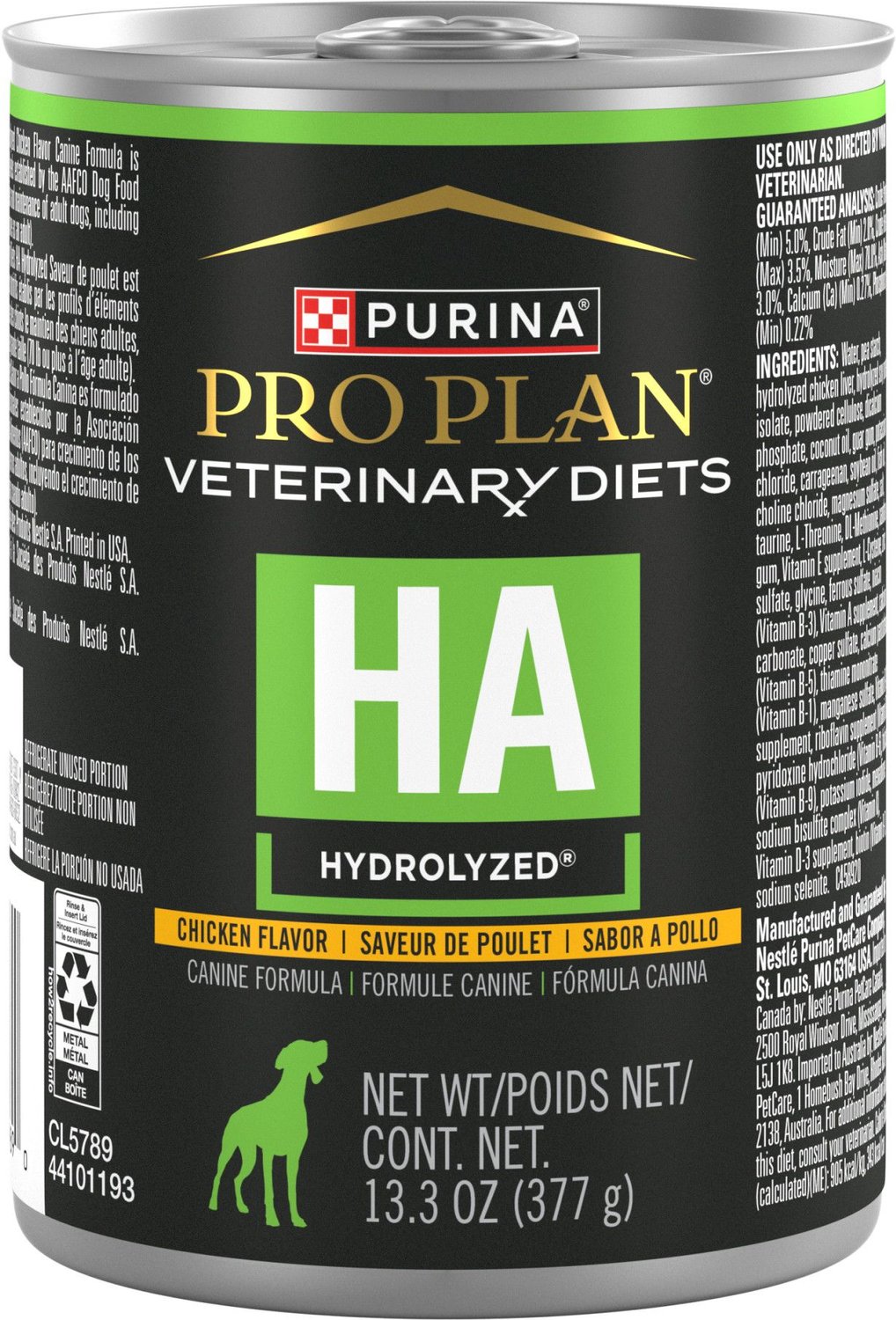 purina ha hydrolyzed cat food