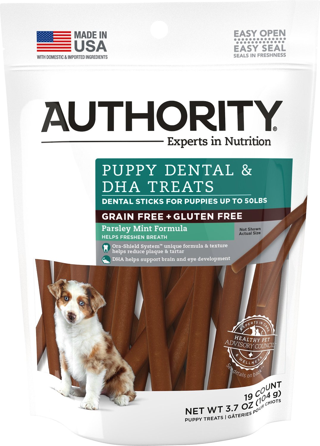 Mint Flavored Puppy Dental Dog Treats 