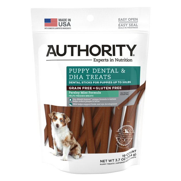 authority dog training treats