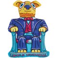 Fat Cat Lincoln Wagmorial Squeaky Dog Toy