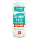Frisco Hypoallergenic Grooming Wipes with Aloe for Dogs & Cats, Unscented, 50 count