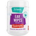 Frisco Deodorizing Ear Wipes with Aloe for Dogs & Puppies, Wild Mint Scent, 60 count